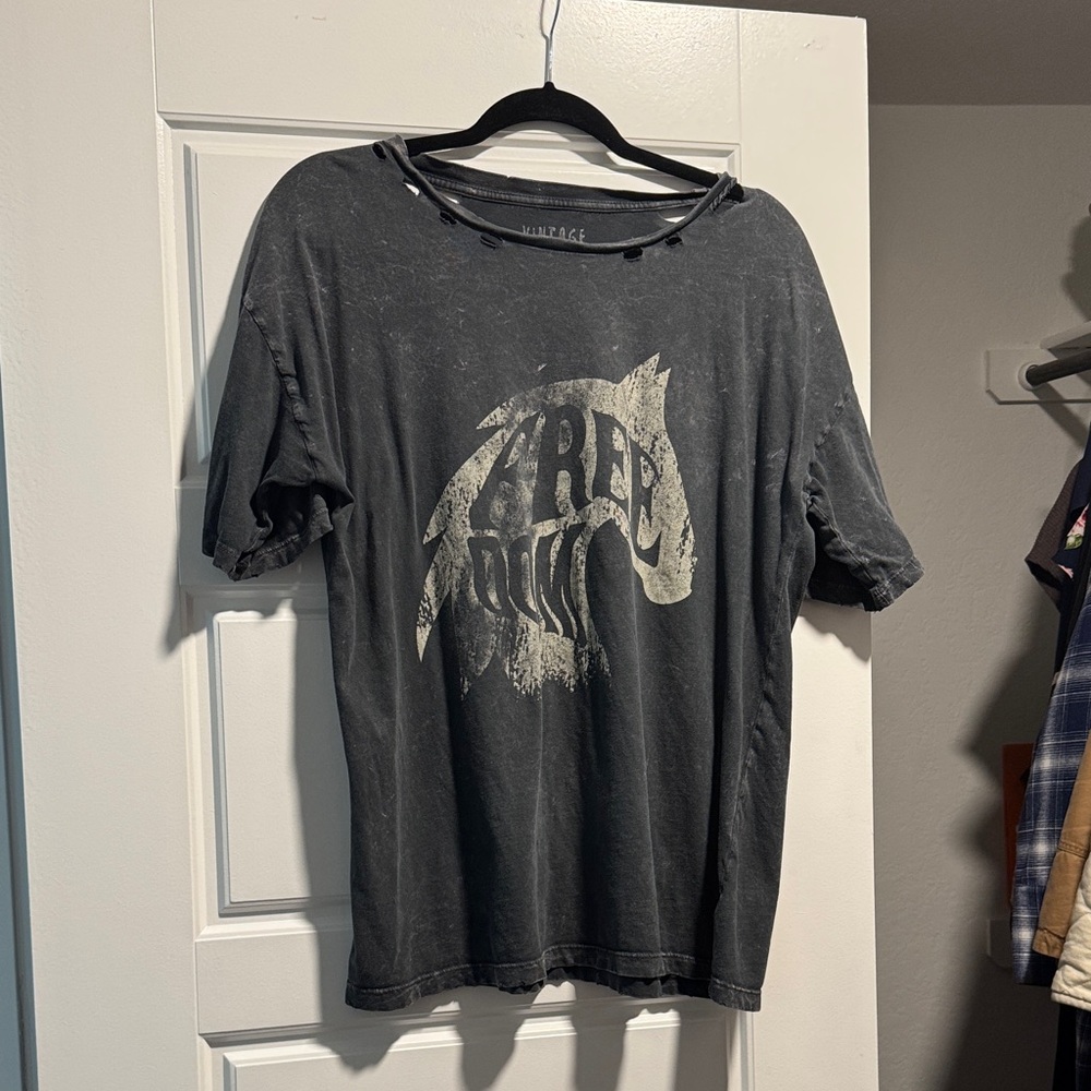 Distressed Graphic Tee